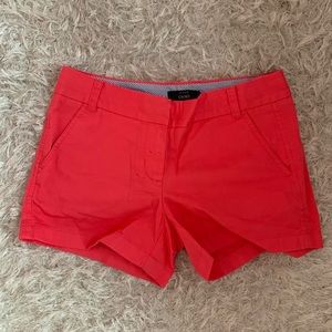 (JCrew) Hot Pink Chino Shorts